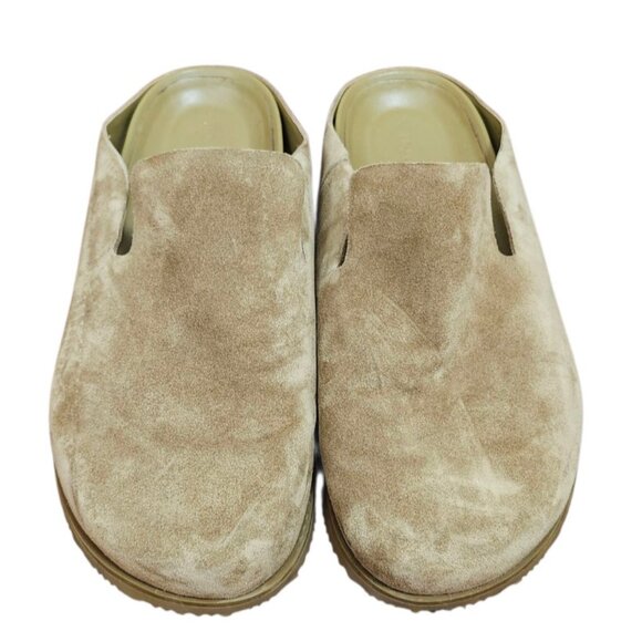 Vince Decker Mens Slip On Decker Suede Mules/ Camel / Size 11 / msrp $275 - Picture 3 of 13
